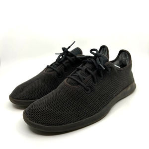 Used Allbirds Tree Runners Black on Black Shoes - Men's 14 US